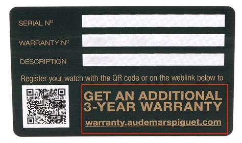 audemars piguet warranty card|audemars piguet service history.